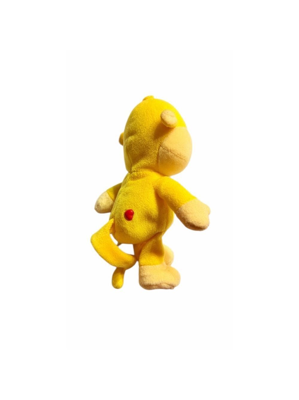 Care Bears Cousins Playful Heart Monkey Plush Yellow Vintage 2004 - Picture 4 of 11